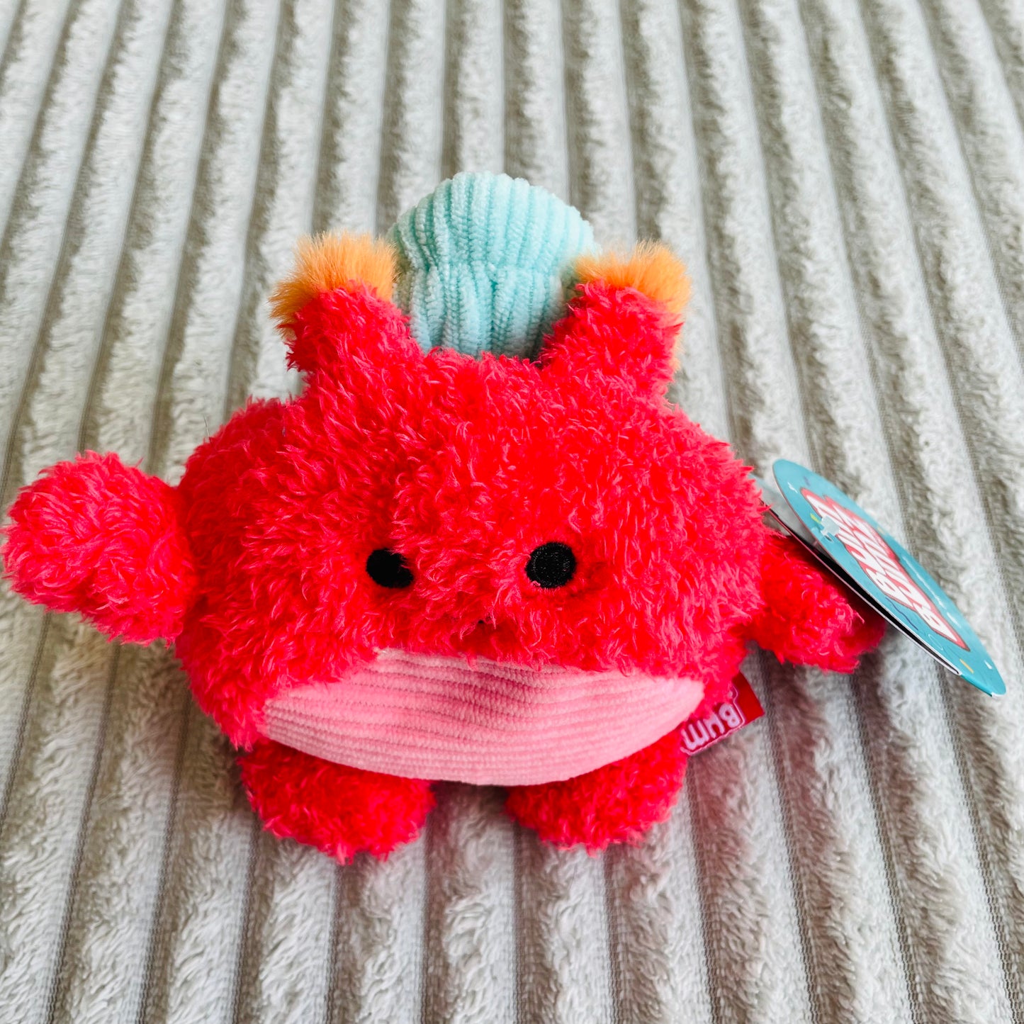 BumBumz AquaBumz Chandler the Crab 4.5 Inch Plush