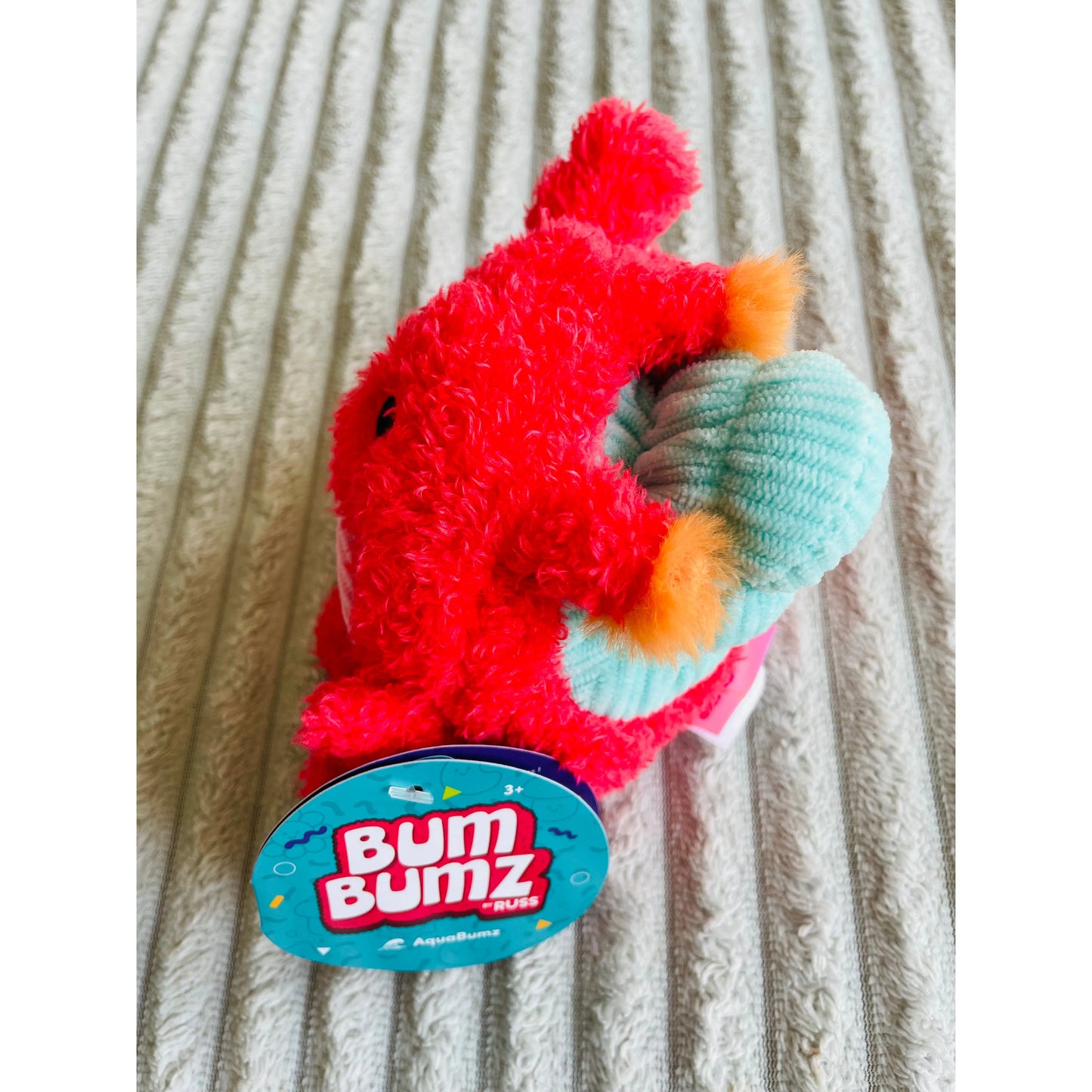 BumBumz AquaBumz Chandler the Crab 4.5 Inch Plush