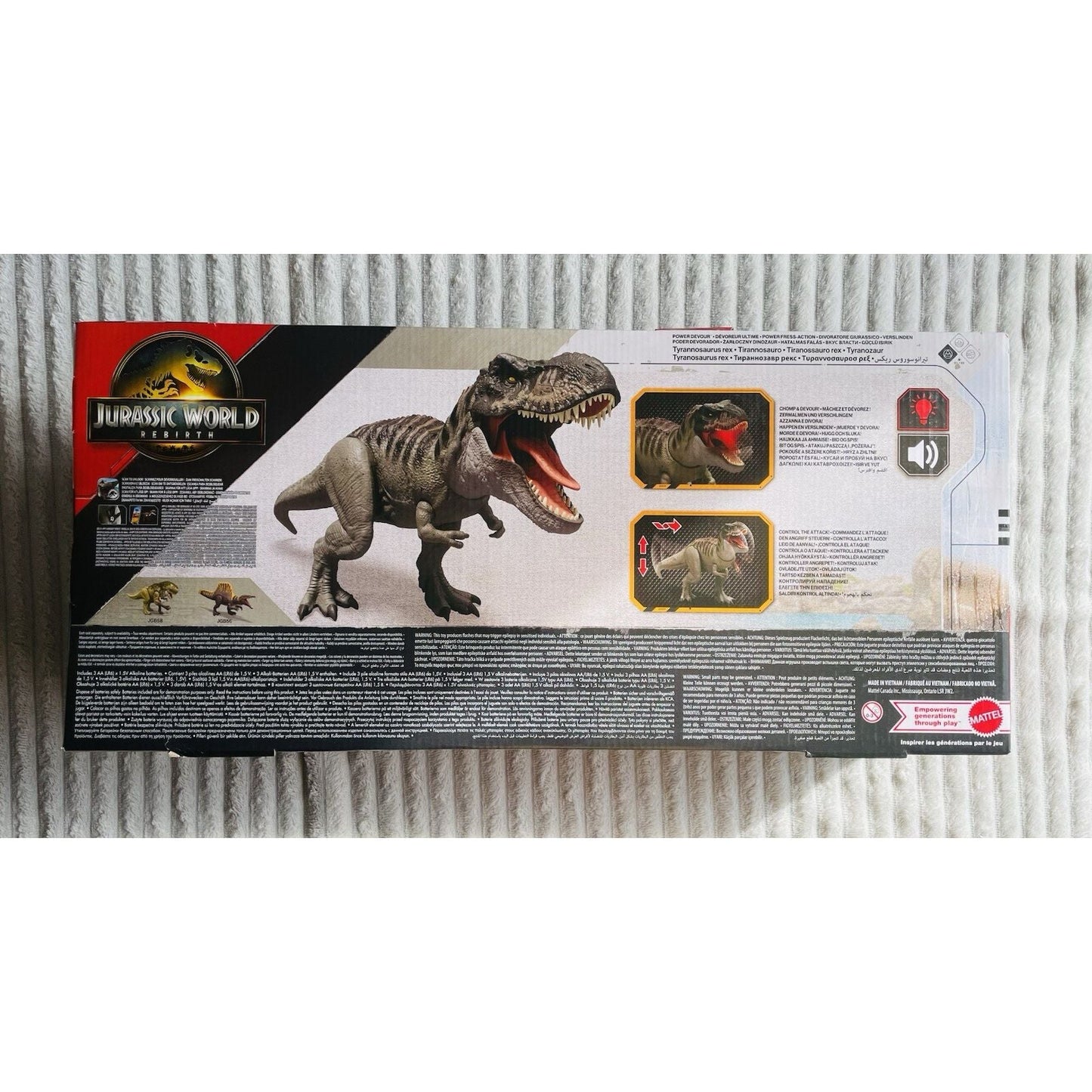 Jurassic World Rebirth Power Devour Tyrannosaurus Rex - Planet Toys