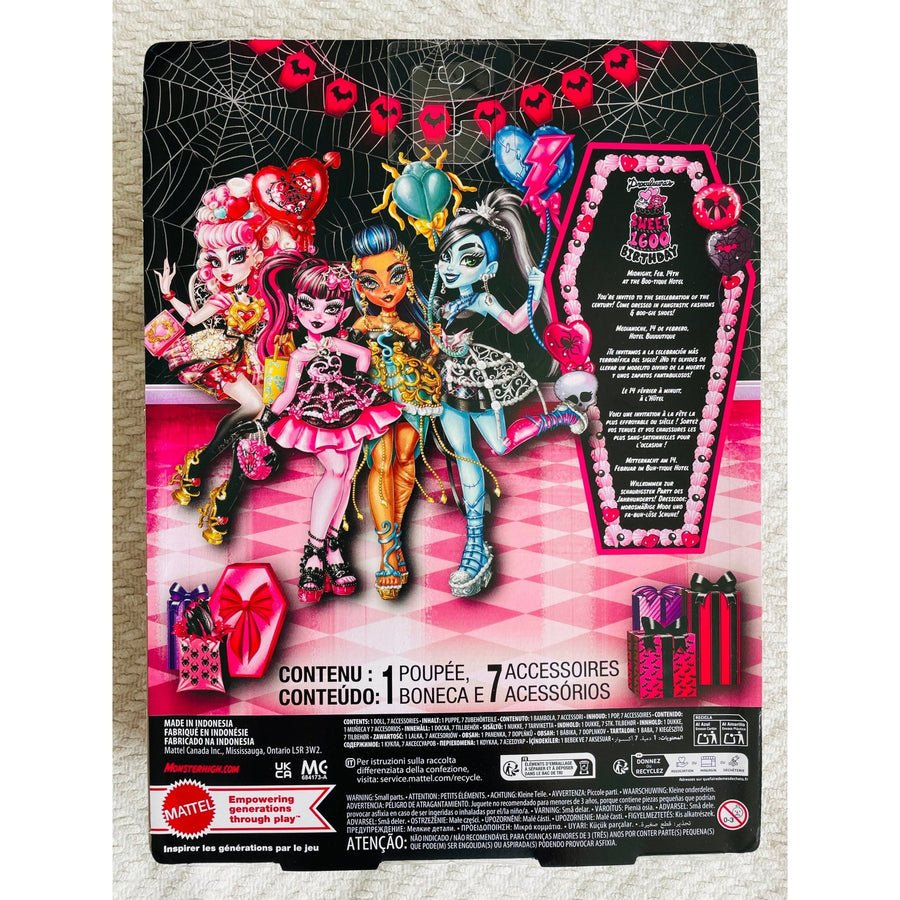 Monster High Scary Sweet Birthday Frankie Stein Doll - Planet Toys