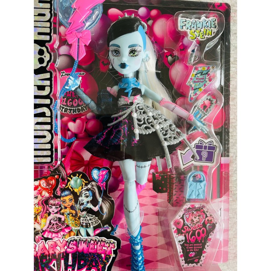 Monster High Scary Sweet Birthday Frankie Stein Doll - Planet Toys