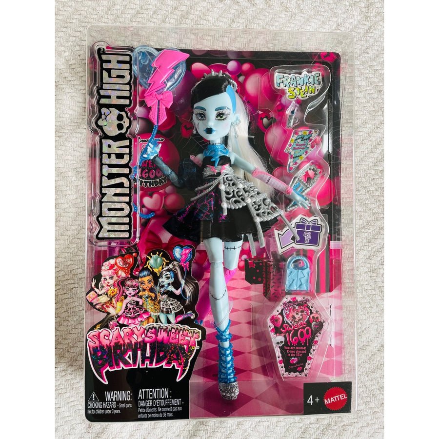 Monster High Scary Sweet Birthday Frankie Stein Doll - Planet Toys
