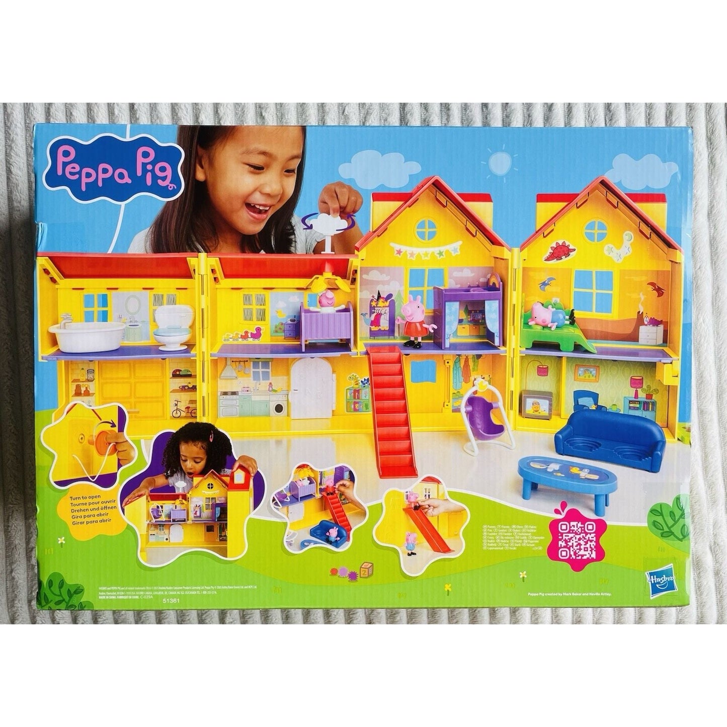 Peppa Pig Peppa's Big Family House Playset - Planet Toys
