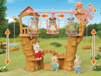 Sylvanian Families Baby Ropeway Park Toy Playset for Ages 3 and Up