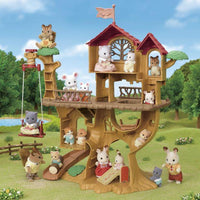 Sylvanian Families Adventure Tree House Toy Playset for Ages 3 and Up