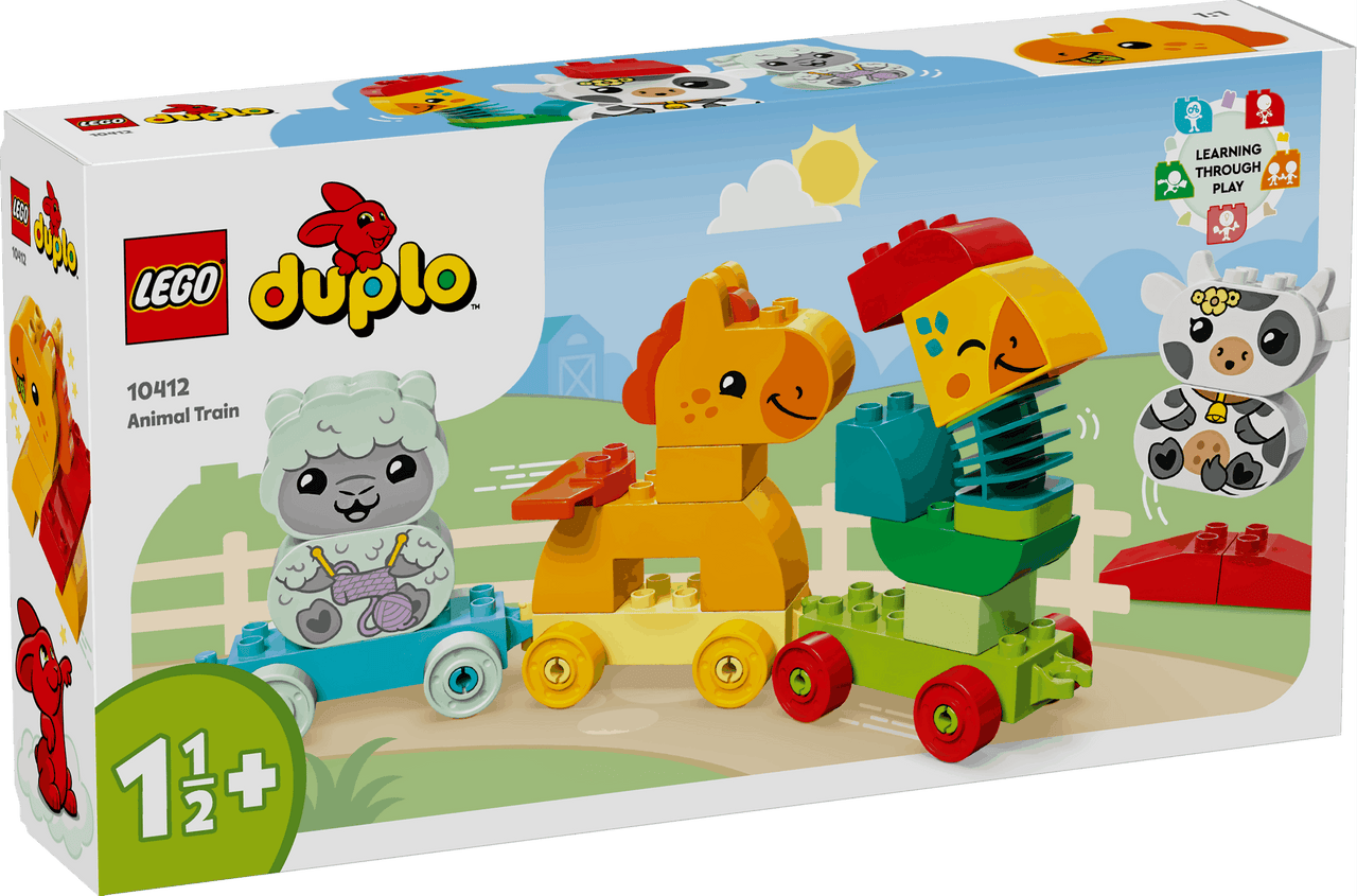 Lego Duplo 10412 My First Animal Train Set for Ages 18 Months and Up