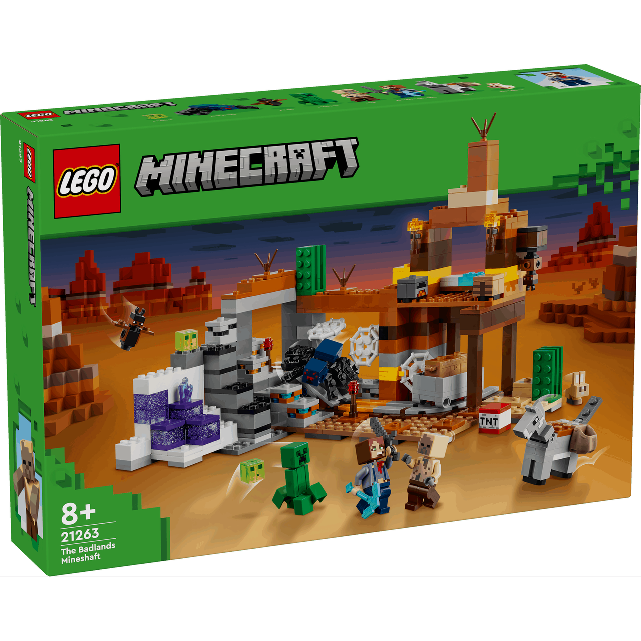 Lego Minecraft 21263 The Badlands Mineshaft Plasyet for Ages 8 and Up