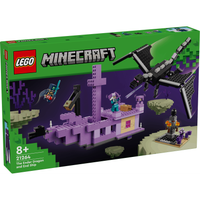 Lego Minecraft 21264 The Ender Dragon and End Ship for Ages 8 and Up
