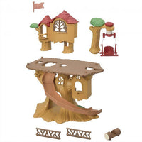 Sylvanian Families Adventure Tree House Toy Playset for Ages 3 and Up