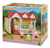 Sylvanian Families Sweet Raspberry Home Toy Plasyet  for Ages 3 and Up