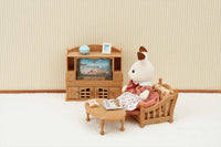 Sylvanian Families Comfy Living Room Set Furniture Playset for Ages 3+