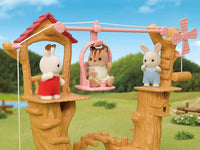 Sylvanian Families Baby Ropeway Park Toy Playset for Ages 3 and Up