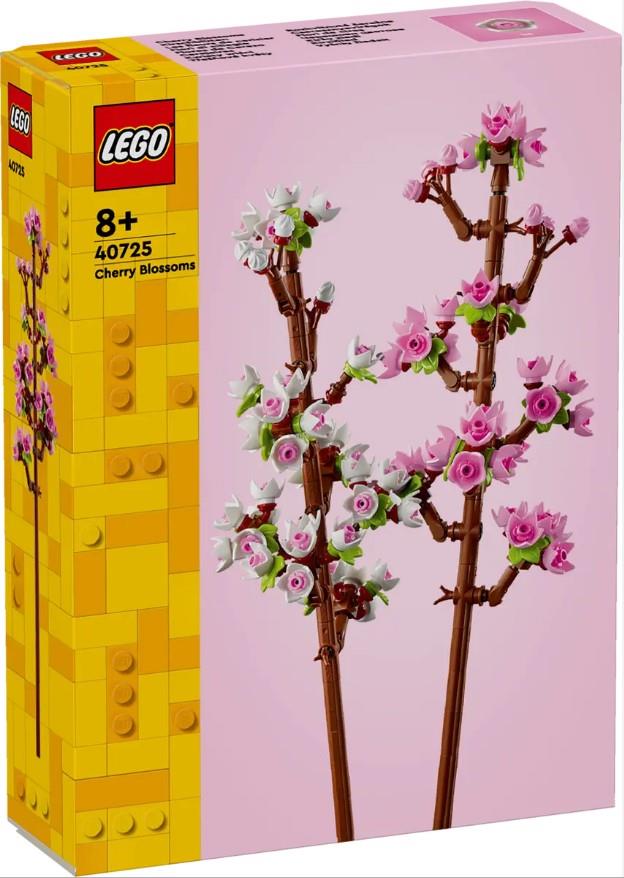 Lego Botanicals 40725 Cherry Blossoms Building Toy Gift for Ages 8+