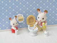 Sylvanian Families Country Bathroom Furniture Playset for Age 3 and Up