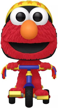 Funko POP Rides: Sesame Street Elmo on Trike Flocked