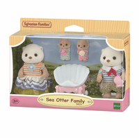 Sylvanian Families Sea Otter Family Toy Playset for Ages 3 and Up