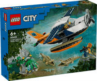 Lego City 60425 Jungle Explorer Water Plane Playset for Ages 6 and Up