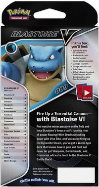Pokemon Venusaur V / Blastoise V Battle Deck