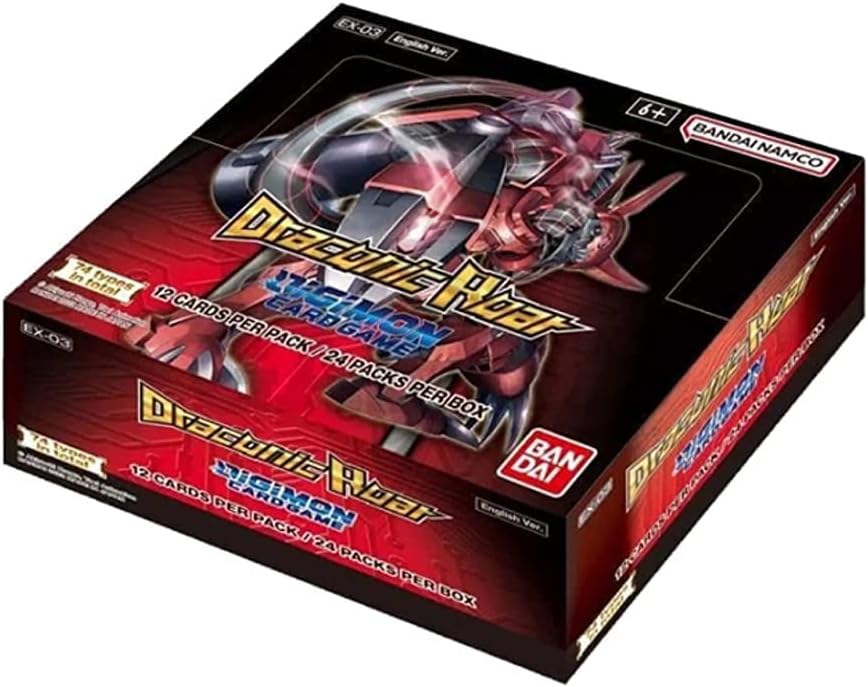 Digimon Card Game: Draconic Roar EX-03 - Booster Display