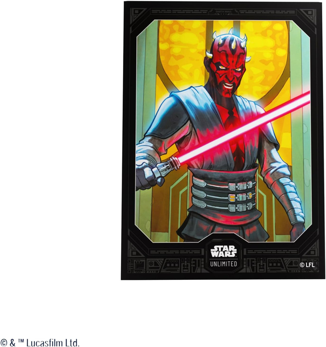 Gamegenic Star Wars: Unlimited Art Sleeves - Darth Maul