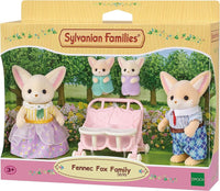 Sylvanian Families Fennec Fox Family Toy Playset for Ages 3 and Up