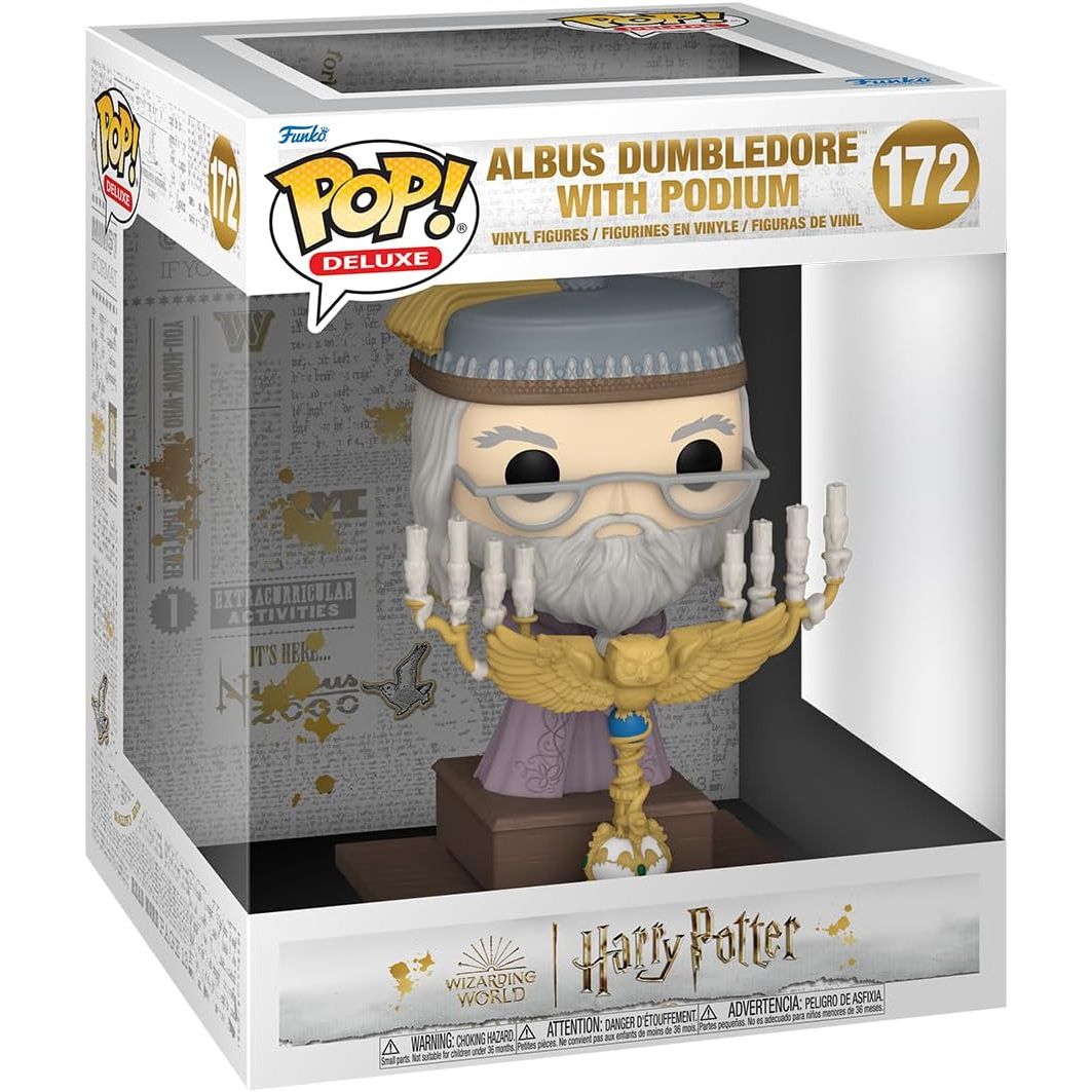 Funko POP! Deluxe: Harry Potter Prisoner Of Azkaban - Albus Dumbledore With Podium