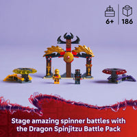 Lego Ninjago 71826 Dragon Spinjitzu Battle Pack Playset for Age 6 & Up