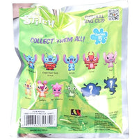 Disney Stitch Series 5 -3D Figural Foam Bag Clip Keychain