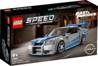 Lego Speed Champions 76917 2 Fast 2 Furious Nissan Skyline GT-R (R34)