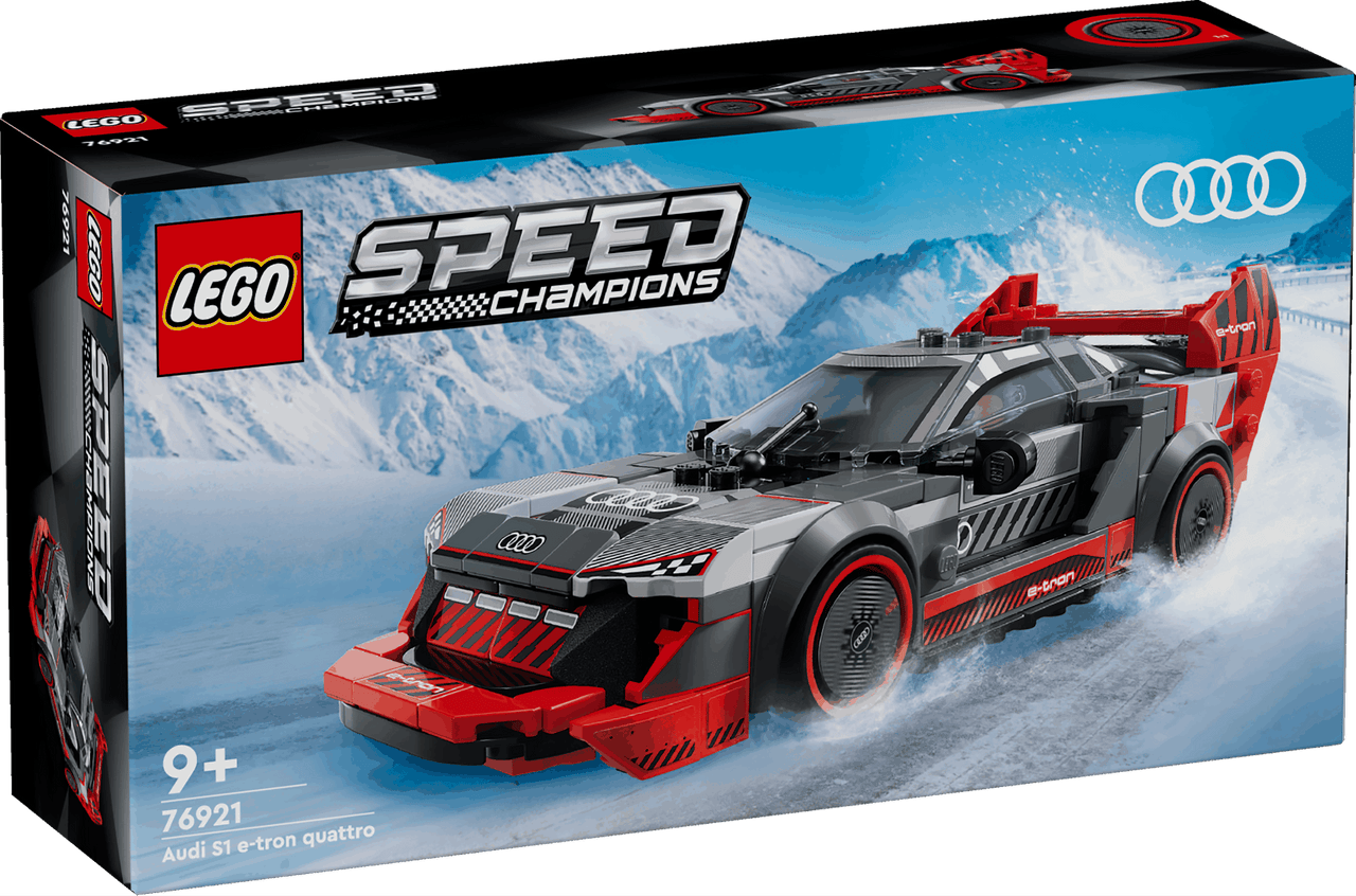 Lego Speed Champions 76921 Audi S1 E-Tron Quattro Race Car for Ages 9+