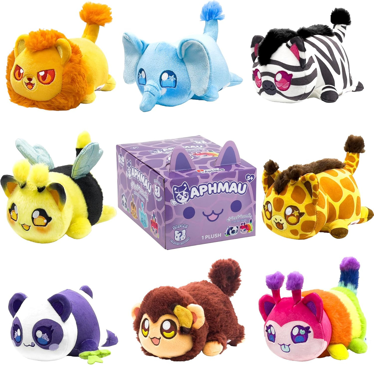 Aphmau 6” MeeMeow Mystery Plush – Safari