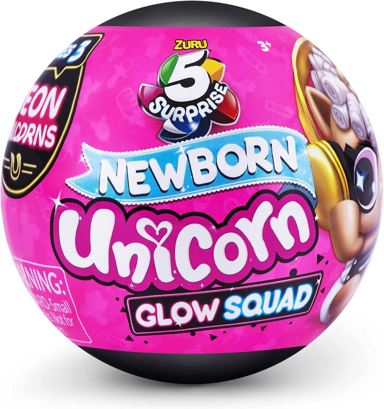 5 Surprise Unicorn Squad Series 6 Newborn Glow Squad