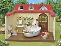 Sylvanian Families Sweet Raspberry Home Toy Plasyet  for Ages 3 and Up