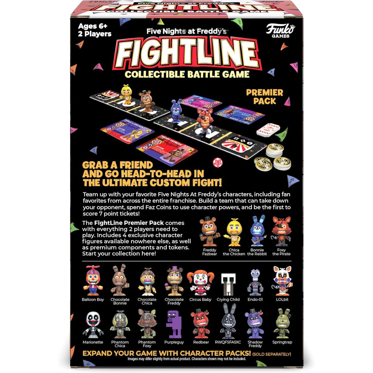 Five Nights at Freddy's Fightline Premium Pack (4ct)