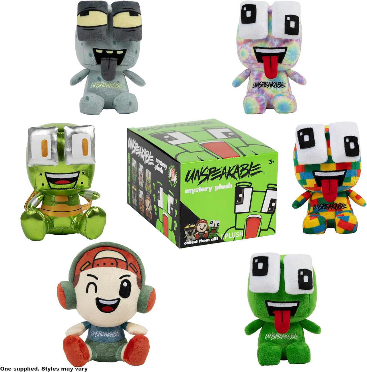 Unspeakable 6" Mini Mystery Plush, Series 1