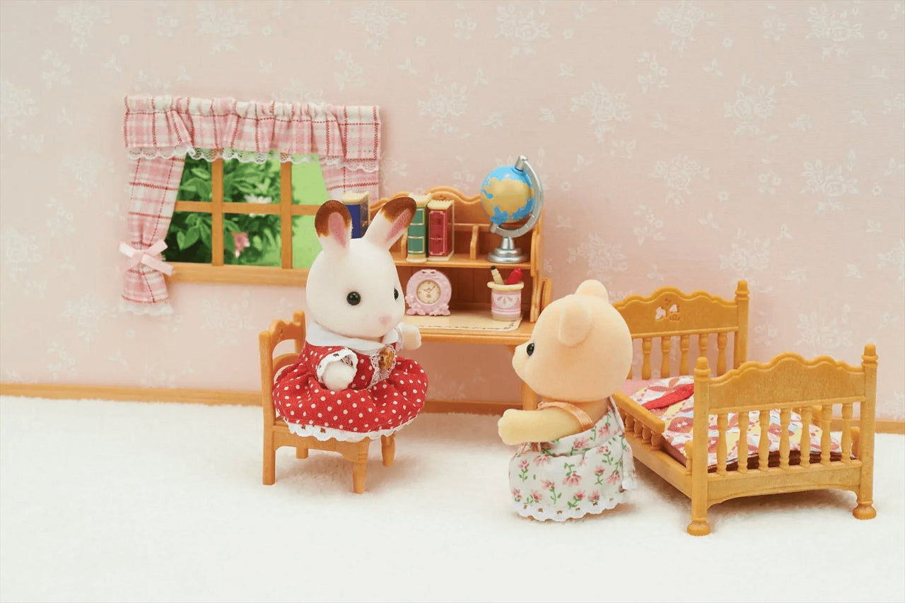 Sylvanian Families Children's Bedroom Set Furniture Playset for Age 3+
