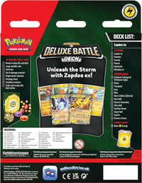 Pokemon TCG: Zapdos ex Deluxe Battle Deck