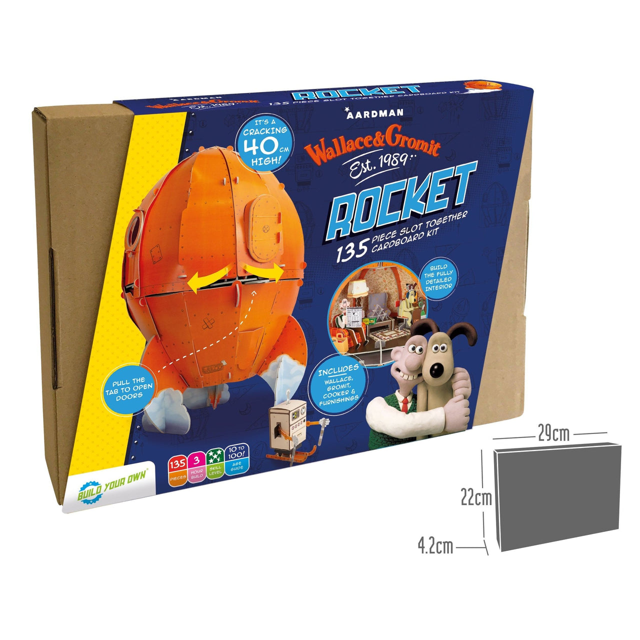 Wallace & Gromit Rocket - Build Your Own