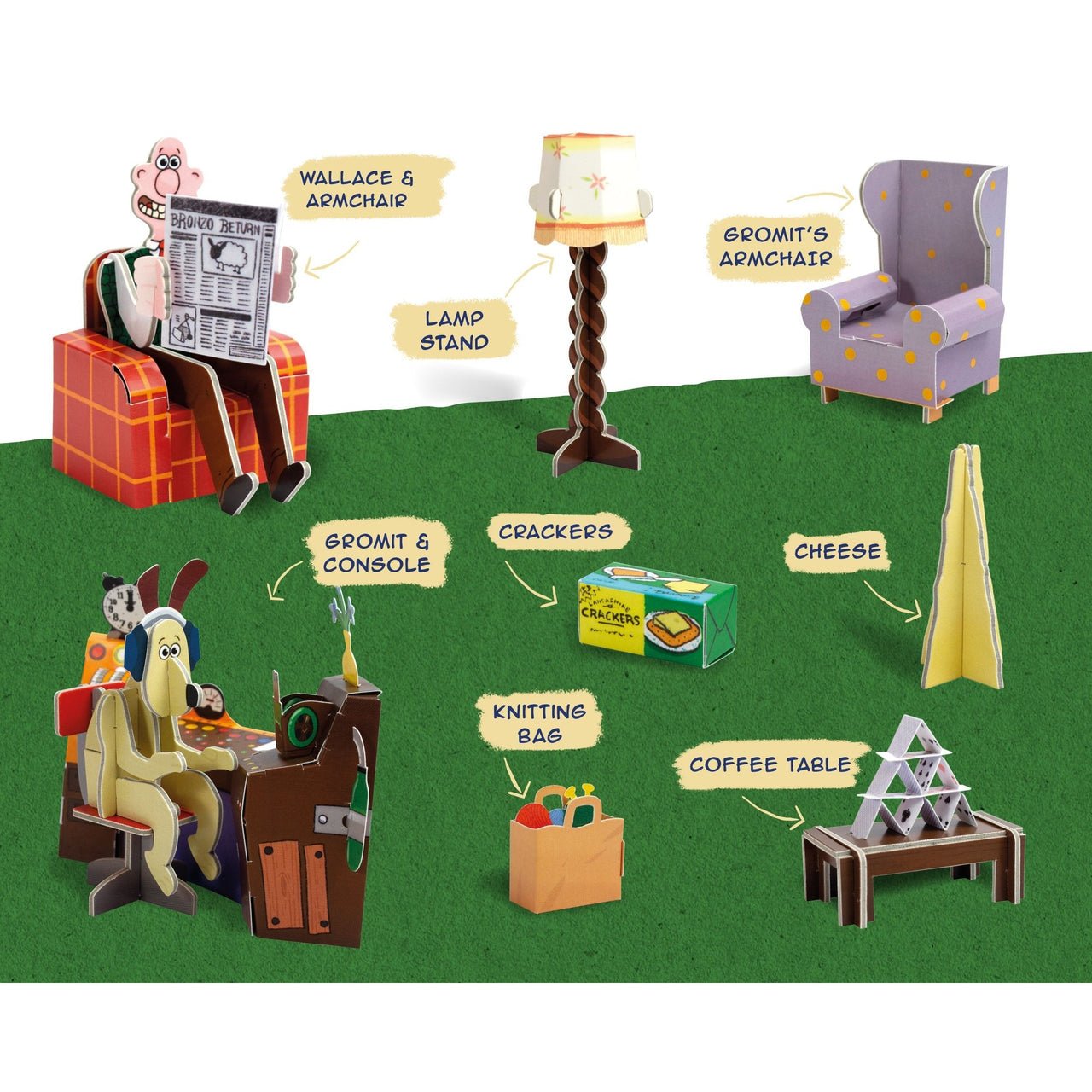 Wallace & Gromit Rocket - Build Your Own