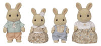 Sylvanian Families Milk Rabbit Family Toy Playset for Ages 3 and Up