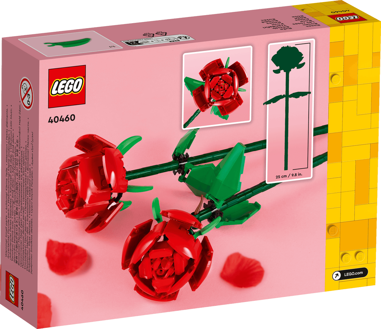 Lego Botanicals 40460 Roses Building Toy Gift for Ages 8 and Up