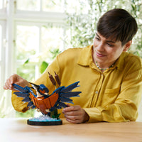 Lego Icons 10331 Kingfisher Bird Model Set for Adults Ages 18 and Up