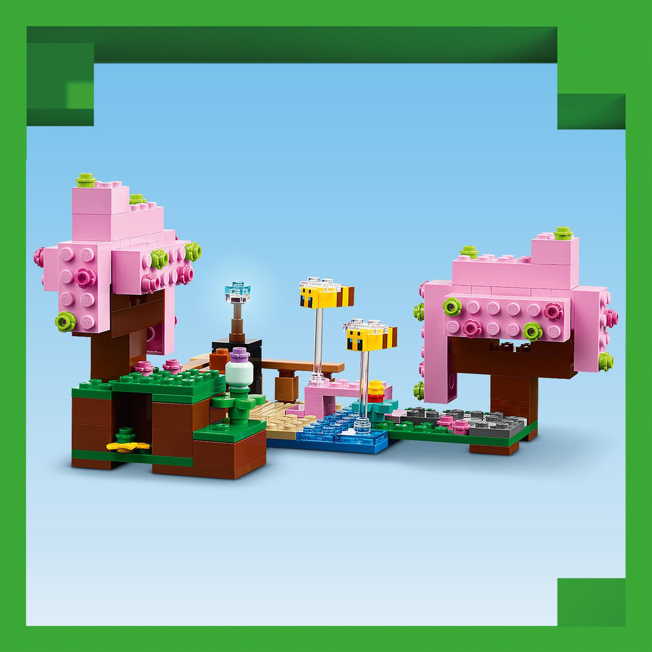 Lego Minecraft 21260 The Cherry Blossom Garden Playset for Ages 8 & Up
