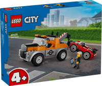 Lego City 60435 Tow Truck & Sports Car Repair Playset for Ages 4 & Up