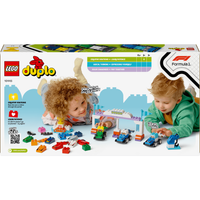 Lego Duplo 10445 F1 Team Race Cars & Drivers for Toddlers Ages 2 & Up