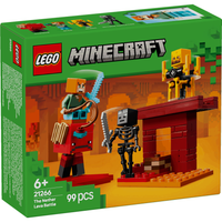 Lego Minecraft 21266 The Nether Lava Battle Playset for Ages 6 and Up