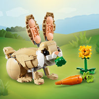 Lego Creator 3 in 1 31162 Cute Bunny Rebuildable Toy for Ages 8 and Up