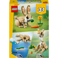 Lego Creator 3 in 1 31162 Cute Bunny Rebuildable Toy for Ages 8 and Up