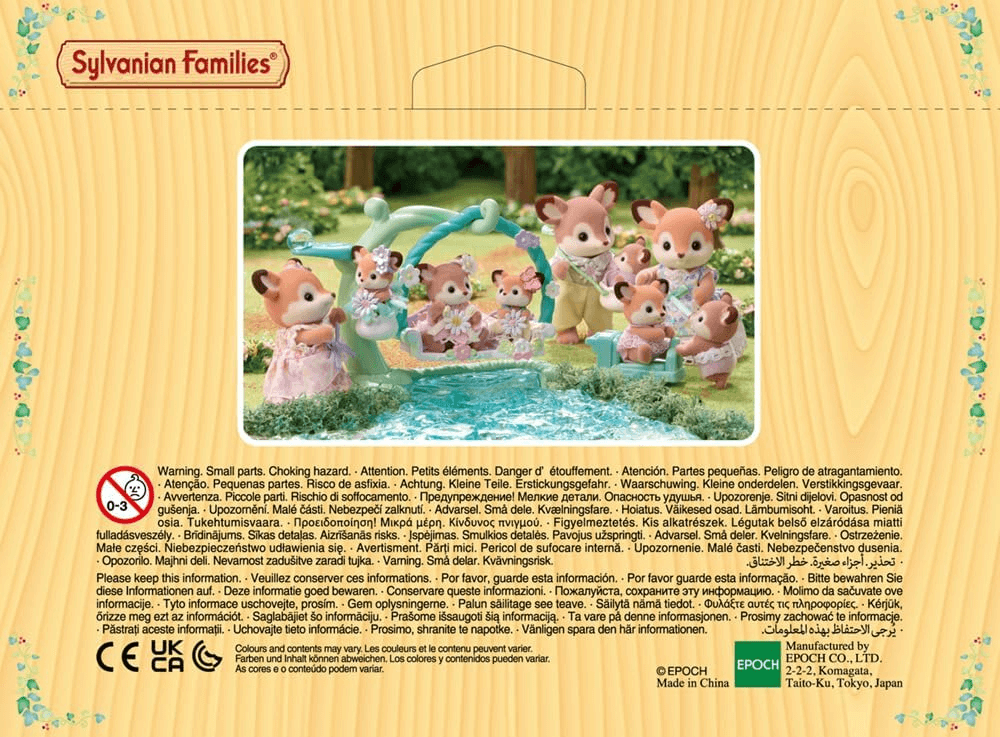 Sylvanian Families Deer Family Toy Playset for Ages 3 and Up