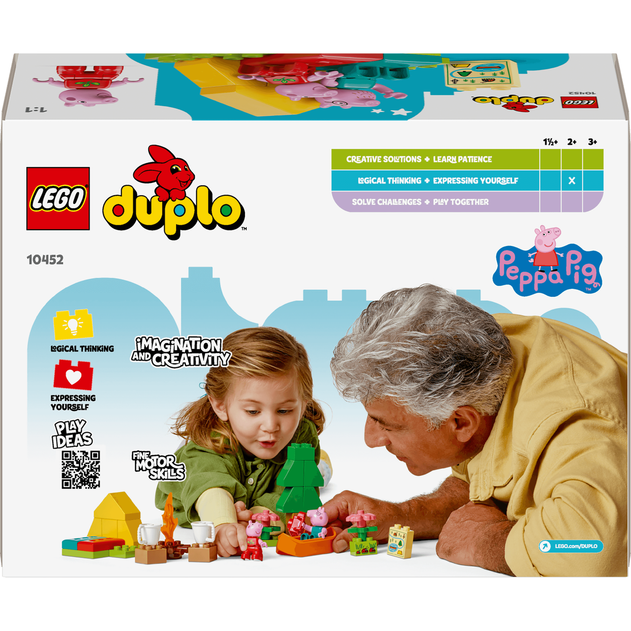 Lego Duplo 10452 Peppa Pig Camping Trip Toy for Toddlers Ages 2 and Up